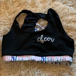 Varsity spirit cheer sports bra